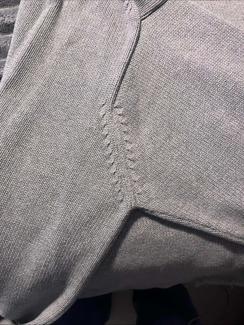 L.L. Bean Men's Charcoal Gray Half-Zip Sweater